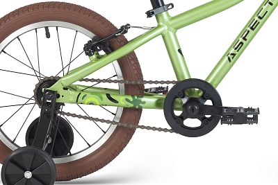 Превью Детский велосипед Велосипед ASPECT Smile 16 Зелёный (2025)